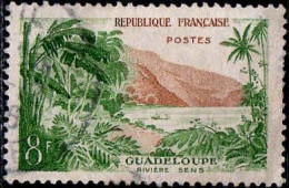 France Poste Obl Yv:1125 Mi:1160 Guadeloupe Rivière Sens (cachet Rond) - Usados