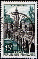 France Poste Obl Yv:1106 Mi:1145 Le Quesnoy Pont (TB Cachet Rond) - Usati