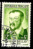 France Poste Obl Yv:1166/1171 Célébrités Du Bellay à Toulouse-Lautrec (TB Cachet Rond) - Used Stamps