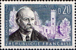 France Poste N** Yv:1271 Mi:1324 Marc Sangnier Journaliste - Unused Stamps