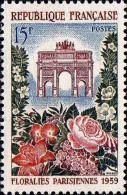 France Poste N** Yv:1189 Mi:1228 Floralies Parisiennes Arc De Triomphe - Neufs