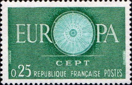 France Poste N** Yv:1266/1267 Europa Cept Roue à 16 Barreaux - Unused Stamps