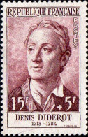 France Poste N** Yv:1168 Mi:1204 Denis Diderot Ecrivain - Ungebraucht