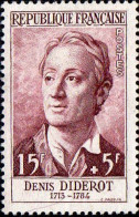 France Poste N** Yv:1168 Mi:1204 Denis Diderot Ecrivain - Nuevos