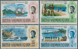 Solomon Islands 1968 SG162-165 Discovery Set MLH - Solomoneilanden (1978-...)