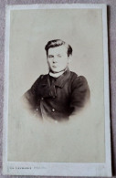 CDV Photographie Ancienne Second Empire - Portrait Officier De Marine (?) - Circa 1865 - Cliché Leymarie, Paris - TBE - Old (before 1900)