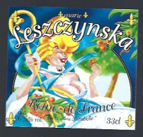 étiquette Bière France:biere à La Mirabelle Marie Leszczynska  5,6 % 33cl Brasserie Clair De Lorraine Void Meus " Femme" - Bier