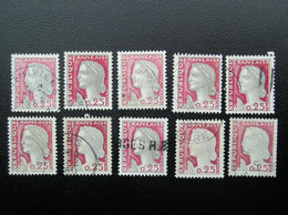 1263  Lot De 10 - Used Stamps