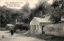 Sathonay Canton De Rillieux-la-Pape Route De Sathonay Le Chalet Des Eaux Rhône 69390 N°2506 Cpa Voyagée En 1911 B.E - Altri & Non Classificati