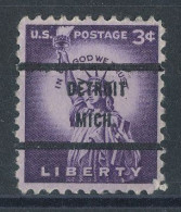 USA - Timbre Préoblitéré - Detroit Mich. - Préoblitérés