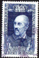 France Poste Obl Yv:1590 Mi:1662 Albert Roussel Musicien (cachet Rond) - Usati