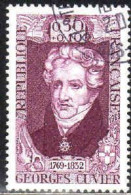 France Poste Obl Yv:1595 Mi:1672 Georges Cuvier Anatomiste (TB Cachet Rond) - Gebruikt