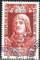 France Poste Obl Yv:1591 Mi:1660 Général François Séverin Marceau (TB Cachet Rond) - Used Stamps