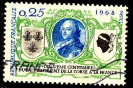 France Poste Obl Yv:1572 Mi:1637 Rattachement De La Corse à La France Louis XV (Obl.mécanique) - Oblitérés