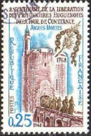 France Poste Obl Yv:1566 Mi:1633 Aigues-Mortes Tour De Constance (Beau Cachet Rond) - Usati