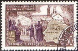 France Poste Obl Yv:1562 Mi:1627 Enclave Des Papes Valréas (TB Cachet Rond) - Usati