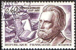 France Poste Obl Yv:1560 Mi:1625 Pierre Larousse Grammairien (Beau Cachet Rond) - Gebruikt