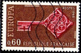 France Poste Obl Yv:1557 Mi:1622 Europa Cept Clef (Lign.Ondulées) - Oblitérés