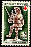 France Poste Obl Yv:1541 Mi:1608 Ivoire Musée De Dieppe Violoneux (TB Cachet Rond) - Used Stamps