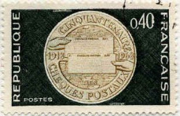 France Poste Obl Yv:1542 Mi:1609 Cheques Postaux (cachet Rond) - Usati
