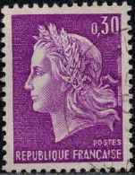 France Poste Obl Yv:1536 Mi:1603 Marianne De Cheffer (beau Cachet Rond) - Usati