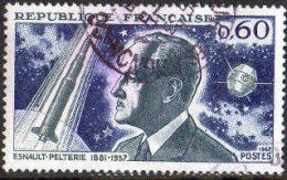 France Poste Obl Yv:1526 Mi:1583 Robert Esnault-Pelterie Ingénieur (TB Cachet Rond) - Used Stamps
