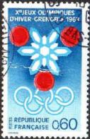 France Poste Obl Yv:1520 Mi:1576 Jeux Olympiques D'hiver Grenoble (Beau Cachet Rond) - Used Stamps