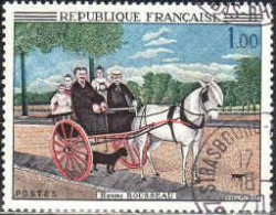 France Poste Obl Yv:1517 Mi:1575 Henri Rousseau La Carriole Du Père Junier (TB Cachet Rond) - Oblitérés