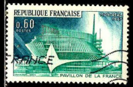 France Poste Obl Yv:1519 Mi:1577 Montréal Pavillon De La France (Obl.mécanique) - Gebruikt