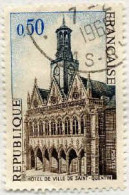 France Poste Obl Yv:1499 Mi:1591 Hotel De Ville De St-Quentin (Beau Cachet Rond) - Used Stamps