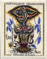 France Poste Obl Yv:1493 Mi:1564 Jean Lurçat Lune & Toros (Lign.Ondulées) - Used Stamps