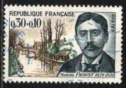 France Poste Obl Yv:1472 Mi:1538 Marcel Proust Ecrivain (cachet Rond) - Gebraucht