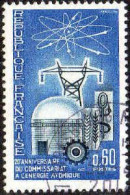 France Poste Obl Yv:1462 Mi:1526 Commissariat à L'Energie Atomique (TB Cachet Rond) - Used Stamps