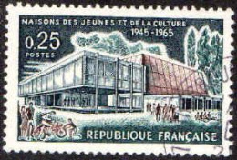 France Poste Obl Yv:1448 Mi:1507 Maisons Des Jeunes & De La Culture (TB Cachet Rond) - Usati