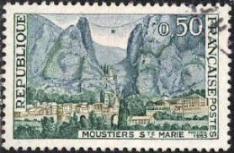 France Poste Obl Yv:1436 Mi:1515 Moustiers Ste Marie (cachet Rond) - Gebruikt