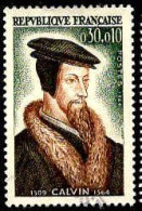 France Poste Obl Yv:1420 Mi:1475 Calvin Réformateur (cachet Rond) - Used Stamps