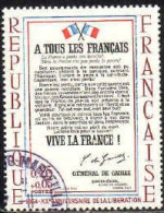 France Poste Obl Yv:1408 Mi:1484 Appel Du General De Gaulle (TB Cachet Rond) - Used Stamps