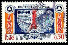 France Poste Obl Yv:1404 Mi:1460 Protection Civile Sapeurs Pompiers (cachet Rond) - Used Stamps