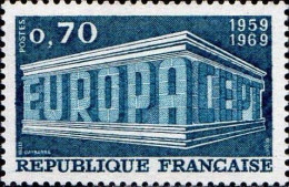 France Poste N** Yv:1599 Mi:1666 Europa Cept Temple Stylisé - Ungebraucht