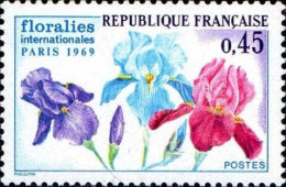 France Poste N** Yv:1597 Mi:1664 Floralies Internationales Paris Iris - Ungebraucht