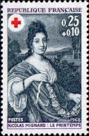 France Poste N** Yv:1580/1581 Croix-Rouge Nicolas Mignard (Thème) - Red Cross