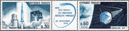 France Poste N** Yv:1465A Mi:1531ST Lancement Du 1.satellite Français - Unused Stamps