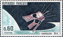 France Poste N** Yv:1476 Mi:1539 Satellite D1 - Unused Stamps