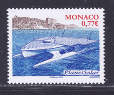 MONACO N° 2824 ** MNH Neuf Sans Charnière, TB (Lot CV) Transport, Bateau Planet Solar - 2012 - Nuevos