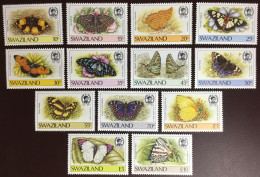 Swaziland 1987 Butterflies Definitives Set MNH - Butterflies