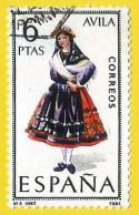 España. Spain. 1967. Edifil # 1771. Traje Regional. Avila - Used Stamps