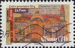 France Poste AA Obl Yv: 465 Mi:4936 Art Roman Cluny (Lign.Ondulées) - Used Stamps