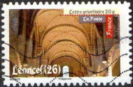France Poste AA Obl Yv: 456 Mi:4927I Art Roman Léoncel (Lign.Ondulées) - Used Stamps