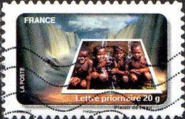 France Poste AA Obl Yv: 410 Mi:4231 Plaisir De L'eau (Lign.Ondulées) - Used Stamps