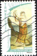 France Poste AA Obl Yv: 400 Mi:4817 Tambourin Théodore Chassériau (Lign.Ondulées) - Used Stamps